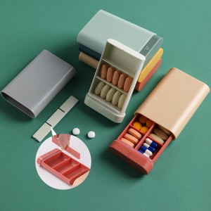 Pill Organizer 3 Compartment  6 Compartment  XM-09091