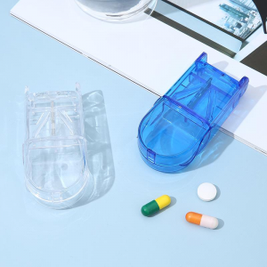 Pill Organizer 1 Compartments with Pill Cutter JS-062