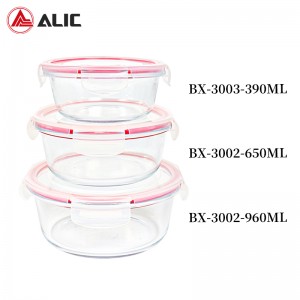 High Quality Glass Pot BX-3002-650ML