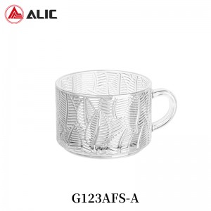 Lead Free High Quantity ins Cup/Mug Glass G123AFS-A