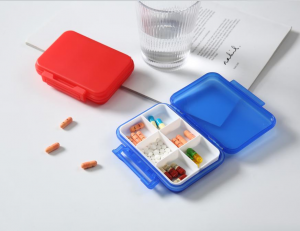 Pill Organizer 6 Compartments JS-030