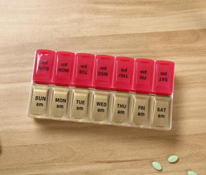 Pill Organizer 14 Compartments JS-054