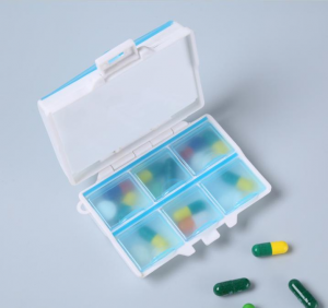 Pill Organizer 6 Compartments JS-043