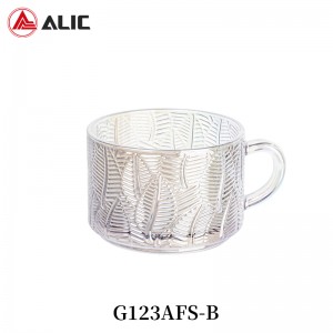 Lead Free High Quantity ins Cup/Mug Glass G123AFS-B