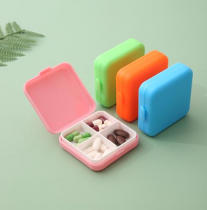 Pill Organizer 4 Compartments JS-015