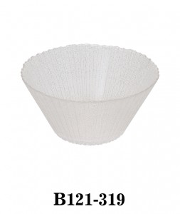 Handmade High Quality Textured Glass Bowl B121-319