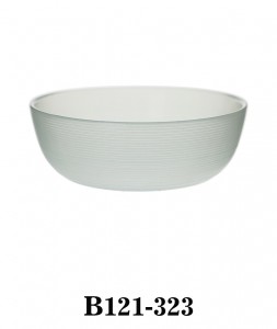 Handmade High Quality Textured Glass Bowl B121-323