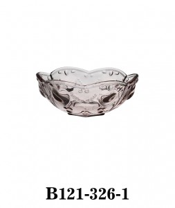 Handmade High Quality Textured Glass Dish Glass Sauce Bowl Seasoning Bowl B121-326 various colours