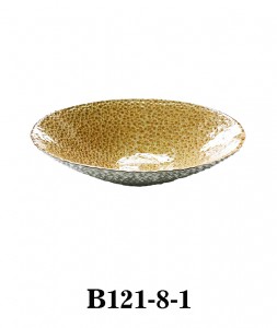 Glass Bowl Big Size Fashion Style Suitable for Party or Wedding Table B121-8 Same style of Charge Plate also supplible