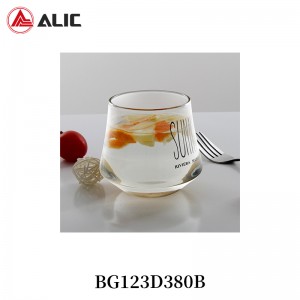 Lead Free High Quantity ins Tumbler Glass BG123D380B