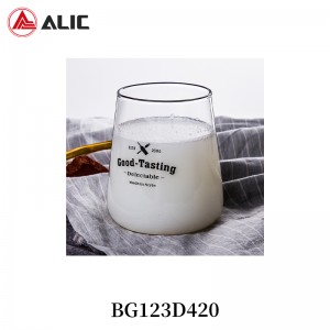 Lead Free High Quantity ins Tumbler Glass BG123D420