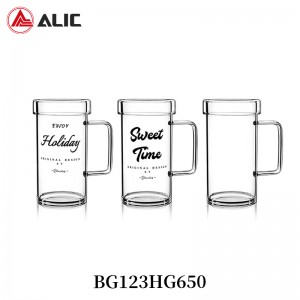Lead Free High Quantity ins Cup/Mug Glass BG123HG650