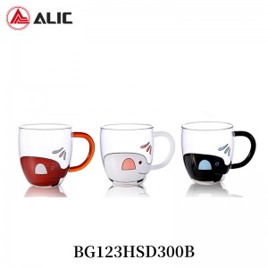 Lead Free High Quantity ins Cup/Mug Glass BG123HSD300B