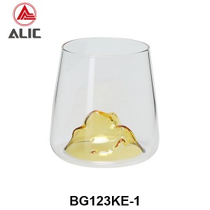 High Borosilicate Iceburg Montain shape  Whisky Glass G123KE-1