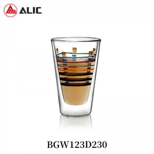 Lead Free High Quantity ins Tumbler Glass BGW123D230