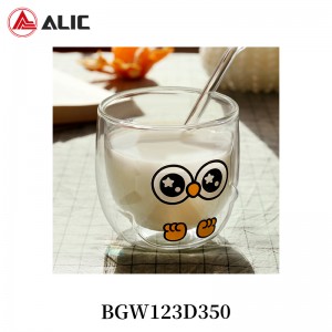 Lead Free High Quantity ins Tumbler Glass BGW123D350