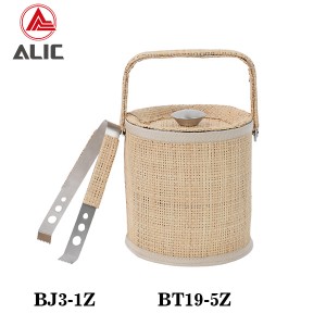 LAFFIA ICE BUCKET Item No. BT19-5Z AND TONG BJ3-1Z