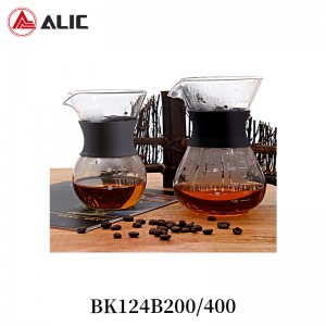 Lead Free High Quantity ins Coffee Pot / Tea Pot Glass BK124B200/400