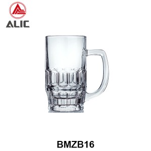 Lead Free High Quantity Machine Made Beer Glass BMZB16