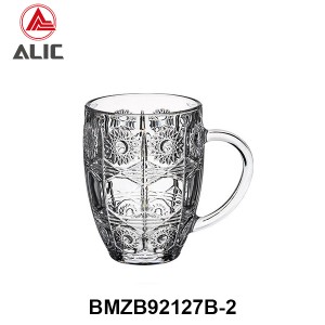 Lead Free High Quantity Machine Made Beer Glass Tea Cup BMZB92127B-2