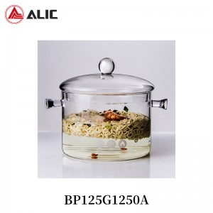 High Quality Glass Pot BP125G1250A
