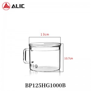 High Quality Glass Pot BP125HG1000B