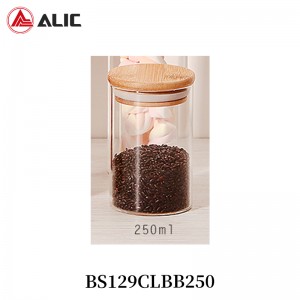 High Quality Glass Storage BS129CLBB250