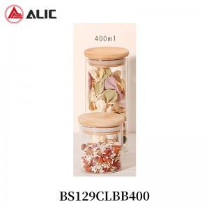 High Quality Glass Storage BS129CLBB400