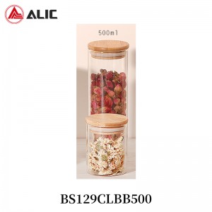 High Quality Glass Storage BS129CLBB500