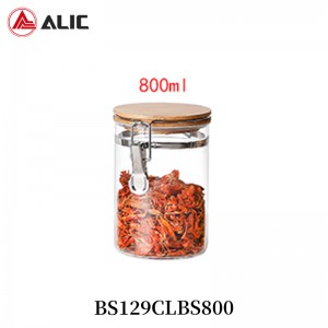 High Quality Glass Storage BS129CLBS800