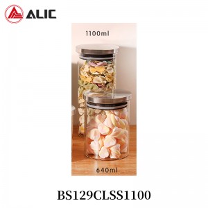 High Quality Glass Storage BS129CLSS1100