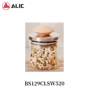 High Quality Glass Storage BS129CLSW520