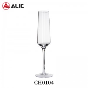 Lead Free Hand Blown Champagne Flute Goblet 170ml CH0104