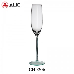 Lead Free Hand Blown Champagne Flute 120ml CH0206