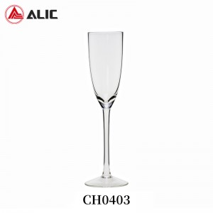 Lead Free Hand Blown Champagne Flute 170ml CH0403