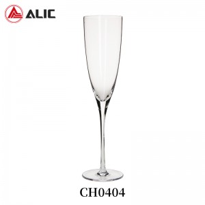 Lead Free Hand Blown Champagne Flute 240ml CH0404