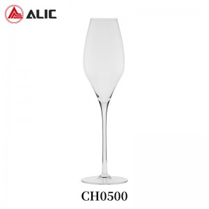 Lead Free Hand Blown Champagne Flute 320ml CH0500