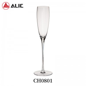 Lead Free Hand Blown Champagne Flute 160ml CH0801