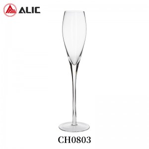 Lead Free Hand Blown Champagne Flute 150ml CH0803