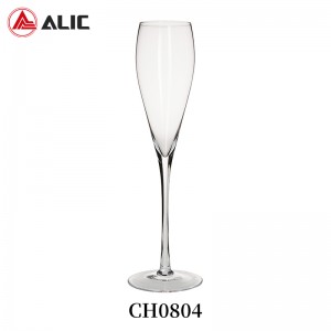 Lead Free Hand Blown Champagne Flute 150ml CH0804