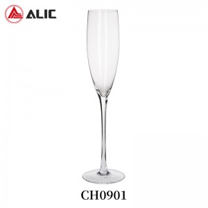 Lead Free Hand Blown Champagne Flute 180ml CH0901