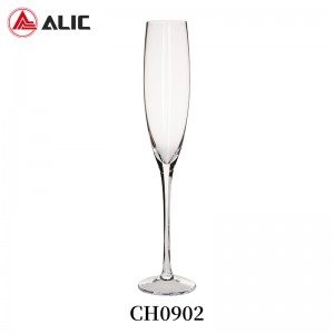 Lead Free Hand Blown Champagne Flute 150ml CH0902