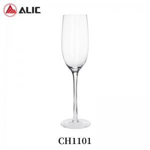 Lead Free Hand Blown Champagne Flute CH1101