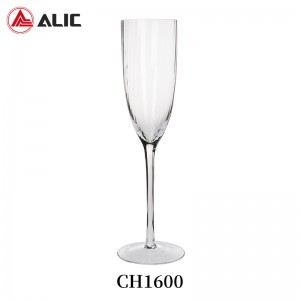 Lead Free Hand Blown Champagne Flute Goblet 210ml CH1600