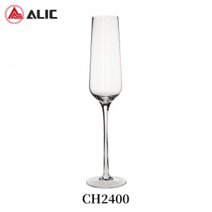 Lead Free Hand Blown Champagne Flute Goblet 180ml CH2400