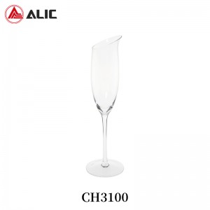 Lead Free Hand Blown Champagne Flute CH3100