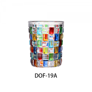 Hand Painted High Quality DOF Machine Made  Glass DOF-19A