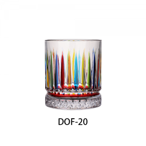 Hand Painted High Quality DOF Machine Made Glass DOF-20