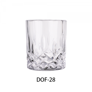High Quality Machine Made Glass DOF28 with Roating Bottom