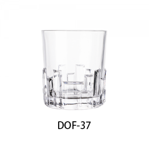 Lead Free Machine Made High Quality Whisky Glass DOF-37